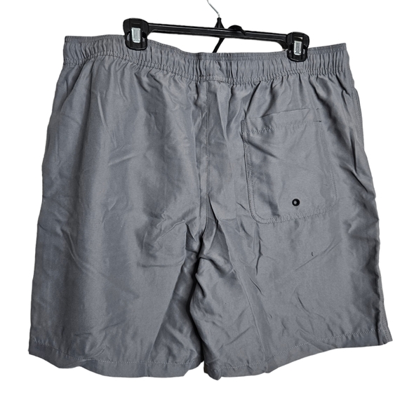 Amazon Essentials Men's Gray Swim Trunks Swim Shorts NWT Size XL - Picture 5 of 8